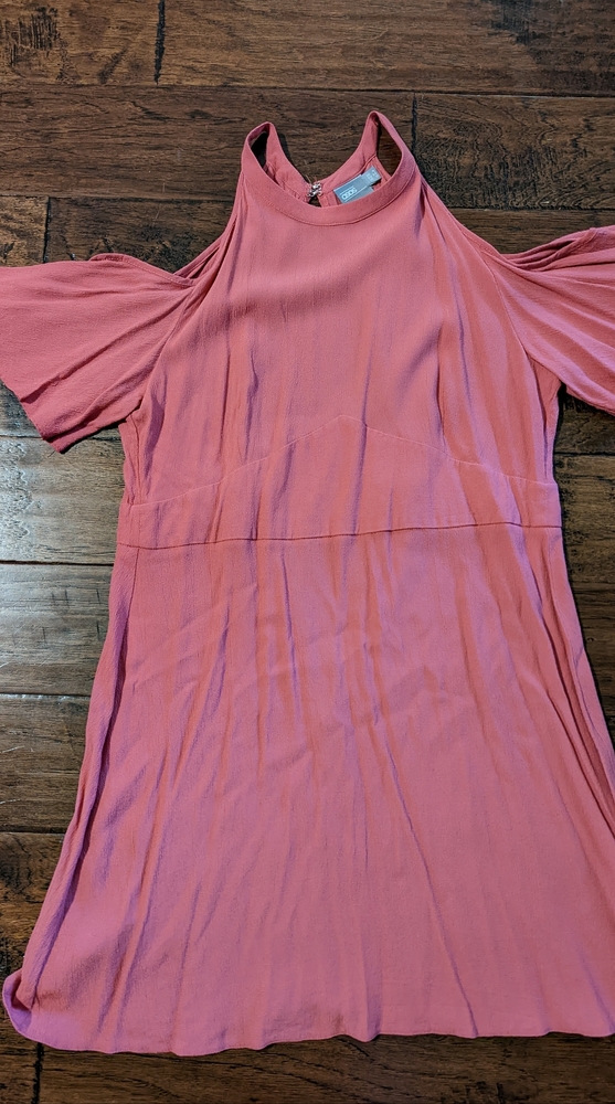 Open Shoulder and Back Aline dress